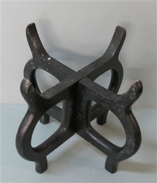 Large Planter Holder / Stand - 2 Piece Constructions - Measures 12 Tall 12 Across