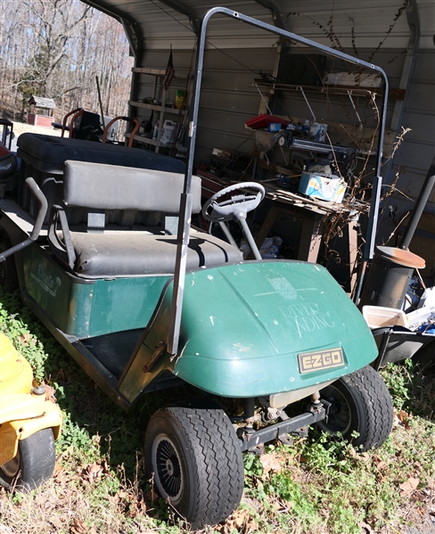 EZ-GO Gas Golf Cart with Utility Bed