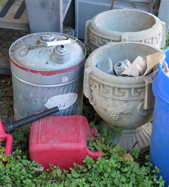 Planters - Galvanized Can 