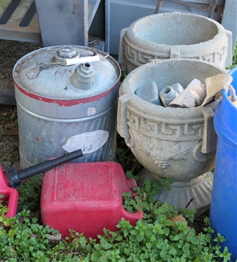 Planters - Galvanized Can 