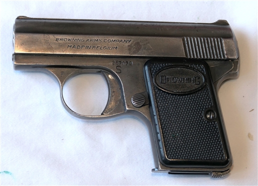 Browning Baby .25 Cal. Pistol 6mm x M35 