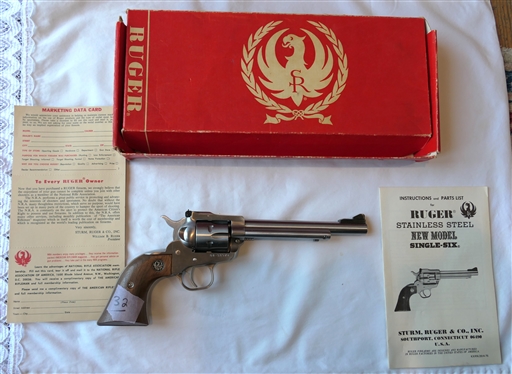 Ruger New Model Single Six .22 Revolver 