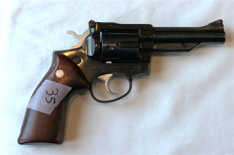 Ruger Security Six .357 Cal. Revolver 