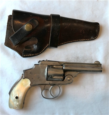 Smith & Wesson Pearl Handle .38 Cal. Revolver Lemon Squeeze