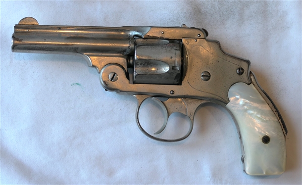 Smith & Wesson Pearl Handle .38 Cal. Revolver Lemon Squeeze