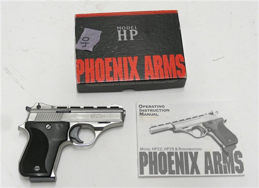 Phoenix Arms H-P22 Pistol .22 Cal. 