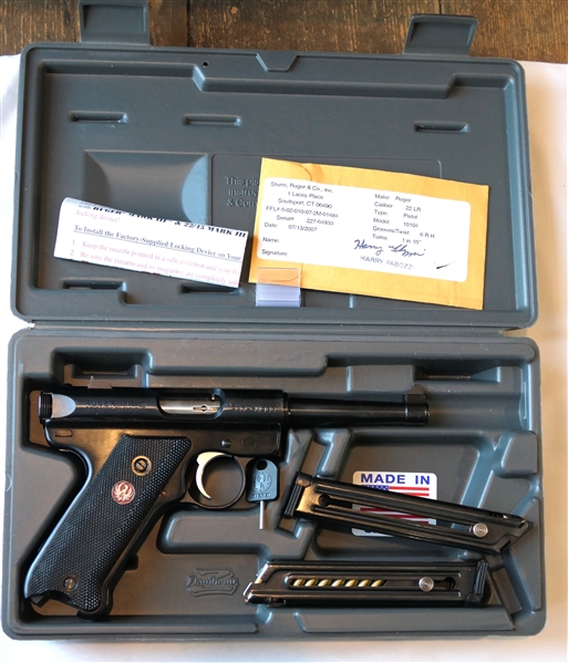 Ruger MKIII .22 Cal. Pistol