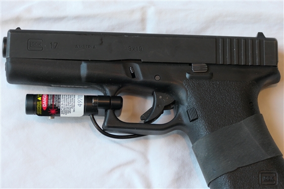 Glock  Model 17 Pistol 9mm w/ Pressure Lazer