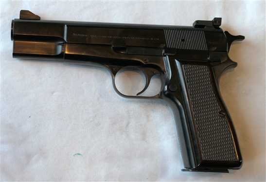 Browning Belgium Hi Power Pistol  9mm 