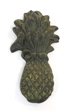 Very Heavy Concreate Pineapple - Garden Art / Plaque - Pineapple Measures 19 Long