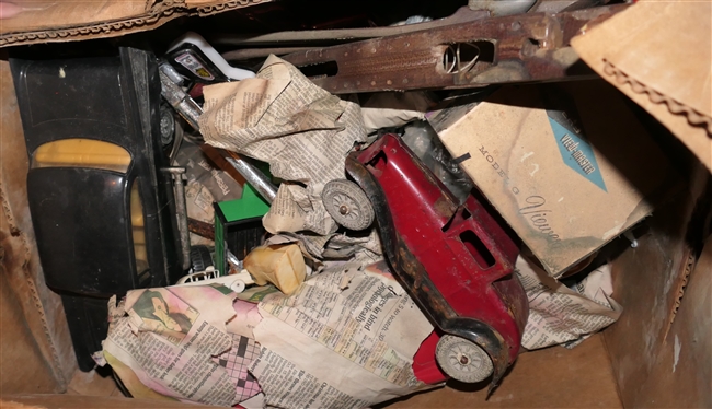 Vintage and Antique Toys - Cars - Many Boxes Not Yet Unpacked!