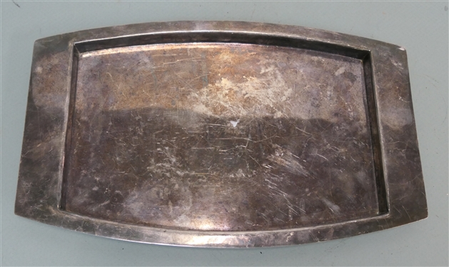 Christofle Silverplate Tray - Number 27 - Serial Number 2976134 - Tray Measures 13 1/2 By 8 1/4 