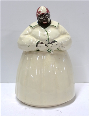 McCoy Aunt Jemima Cookies Cookie Jar - Measures 12 Tall - Some Paint Flaking - See Photos