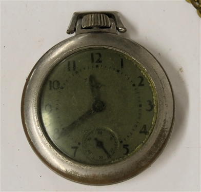 Elgin Pocket Watch with Second Register - Shield Back Case and Other Pocket Watch with Second Register 