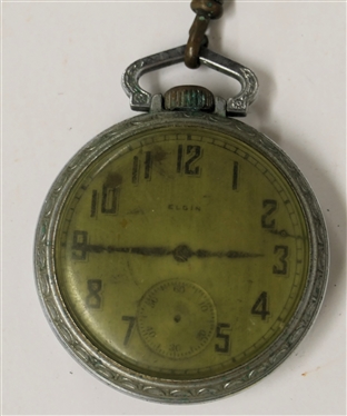 Elgin Pocket Watch with Second Register - Shield Back Case and Other Pocket Watch with Second Register 