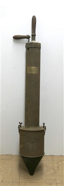 National Vacuum Cleaner - Harvey Stone Sales Co. - Pittsburg, PA -Pat. Dec. 26, 1911 - Original Decal on Front and Back - Vacuum Measures 40 Long