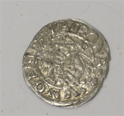 The Morgan Mint - Roman Coin - In Hard Case - 1571 Dated - Coin - Measures Approx. 1/4 Across