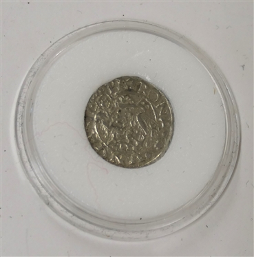 The Morgan Mint - Roman Coin - In Hard Case - 1571 Dated - Coin - Measures Approx. 1/4 Across