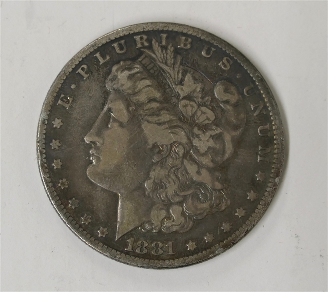 1881 Morgan Silver Dollar