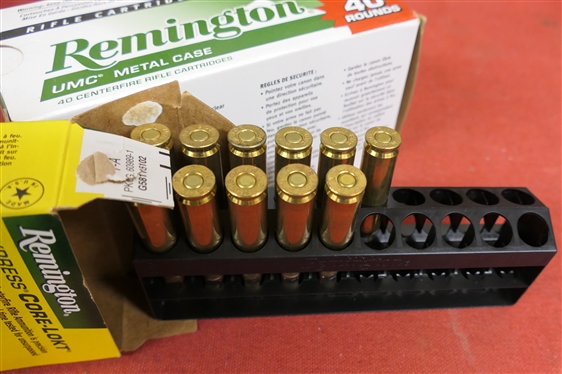 2 Boxes of 308 WIN Ammunition - Full Box of 40 - Remington UMC 308 WIN 150GR.  and 11 Remington Express Core - Lokt 180Grain 
