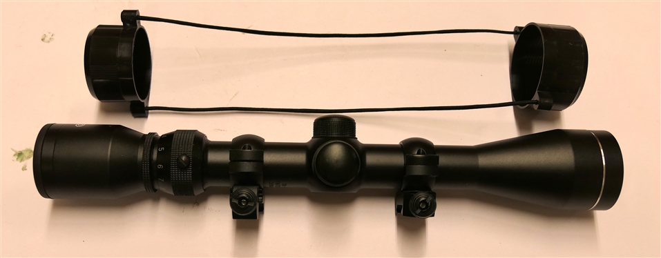 TASCO 3X-9X,40 Waterproof Scope - 39x40SPL AV with Lens Caps
