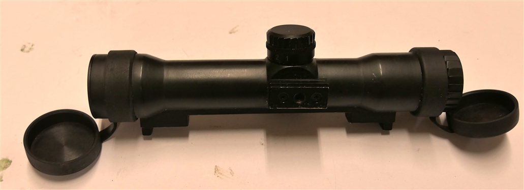 Scope - Number 04-030267 - 5 Adjustments - With Sight Markers Inside - With Mounts and Lens Covers 