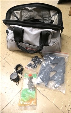 Craftsman 75th Anniversary Tool Bag with Sling Swivels, Scope Cover, and Plastic Parts