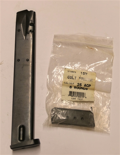 2 Magazines - Large Capacity 9mm and 22 Caliber