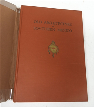 Old Architecture of Southern Mexico by Garrett Van Pelt Jr. A.I.A. - Hardcover Book with Dust Jacket - J.H. Jansen, Publisher - Cleveland, Ohio - 1926 - Beautifully Illustrated 