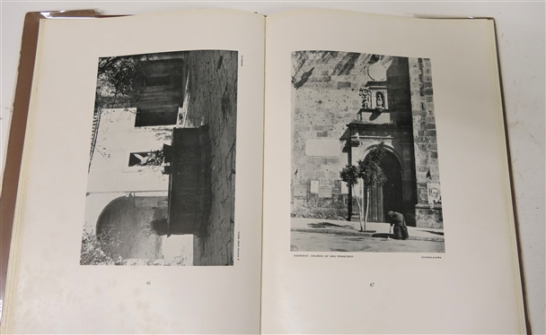 Old Architecture of Southern Mexico by Garrett Van Pelt Jr. A.I.A. - Hardcover Book with Dust Jacket - J.H. Jansen, Publisher - Cleveland, Ohio - 1926 - Beautifully Illustrated 