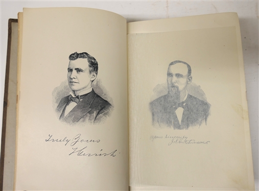 The Blue and The Gray a Graphic History of the Army of the Potomac and that of Northern Virginia By Rev. Theodore Gerrish and Rev. John S. Hutchinson- 1885 Hardcover Book with Full Page Maps and...