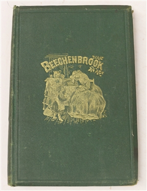 Beechenbrook; A Rhyme of The War by Margaret J. Preston - Seventh Edition - 1858 - Inscribed by the Author Gen. D.H. Hill with Warmest Regards - The Author - Printed Baltimore - Kelly & Piet -...