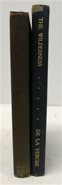 The Unwritten South - Cause, Progress and Result of the Civil War by J. Clarence Stonebraker - Fifth Edition Hardcover Book and The Wilderness - A Battle Picture By George H. De La Vergne -...