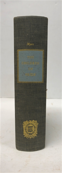 "The Children of Pride - A True Story of Georgia and The Civil War" Edited by Robert Manson Myers - 1973 Hardcover Book - Second Printing - Yale University Press 