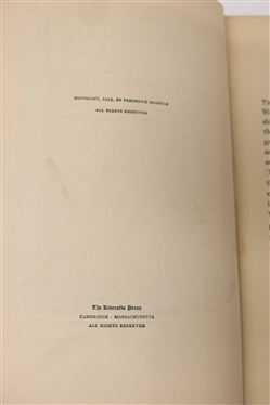 Robert E. Lee The Soldier by Major General Sir. Frederick Maurice - With Portrait, Maps, and Plans 1925 First Edition Hardcover Book - Boston and  New York - Houghton Mifflin Company - The...