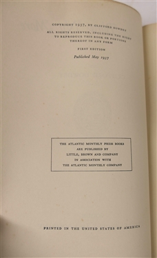 Bugles Blow No  More by Clifford Dowdey May 1937 First Edition Hardcover Book - Published by Little, Brown, and Company 
