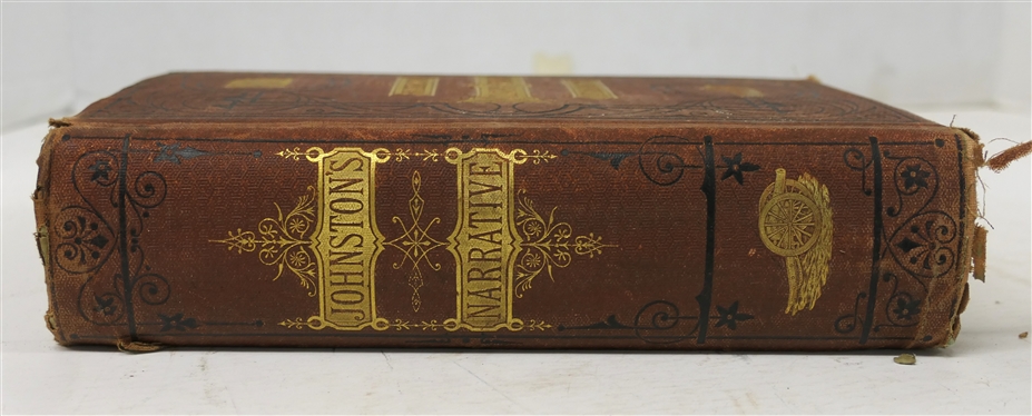 Narrative of Military Operations Directed During The Late War Between the States by Joseph E. Johnston, General C.S.A. - Illustrated by Steel Plates and Maps - 1874 First Edition Hardcover Book...