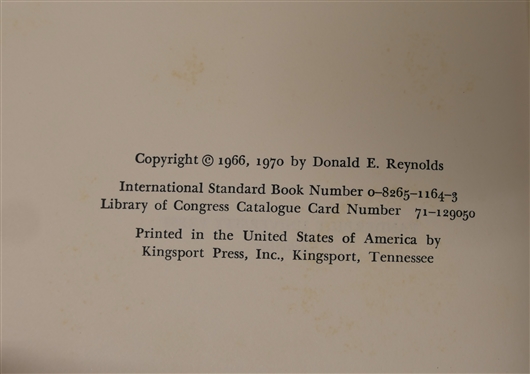 Editors Make War - Southern Newspapers in Secession Crisis by Donald E. Reynolds - Hardcover Book with Dust Jacket and Four Years Under Marse Robert by Robert Stiles - Major of Artillery in the...