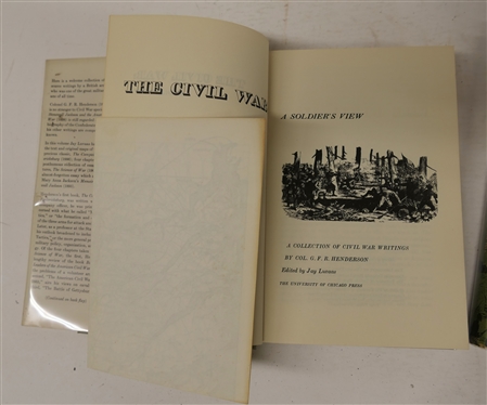 The Civil War - A Soldiers View by Col. G.F.R. Henderson - 1958 The University of Chicago Press - Hardcover Book with Dust Jacket and Jubal''s Raid - General Early''s Famous Attack on Washington...