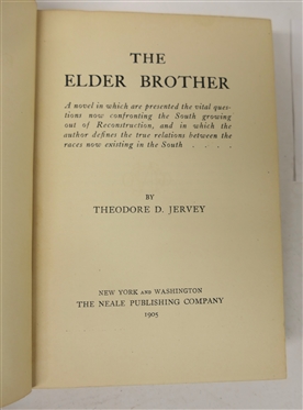 4 Hardcover Books - Life of Clay Alta Edition, Barnes''s Primary  History of the United States 1885 School Book, The Elder - Brother Theodore D. Jervey - 1905 First Edition, and The Tragic...
