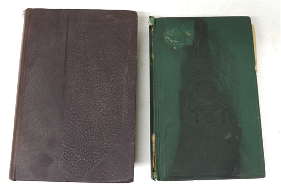 Harry Lorrequer by Charles Lever - 1895 New York Publishing Company - Hardcover Book - From the Library of Sally Hogg and A Defense of Virginia By Robert L. Dabney, D.D. of Virginia, Late of...