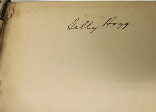 Harry Lorrequer by Charles Lever - 1895 New York Publishing Company - Hardcover Book - From the Library of Sally Hogg and A Defense of Virginia By Robert L. Dabney, D.D. of Virginia, Late of...