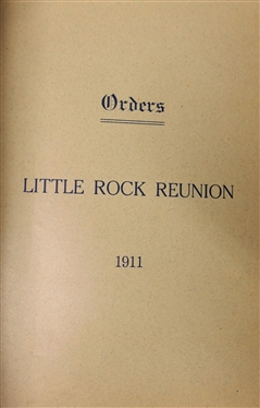 Paperback Book and 2 Booklets - Minutes of the Twenty First Annual Meeting and Reunion of the United Confederate Veterans 1911, Civil War History March 1959 - Reprint, and Explaining''s of...
