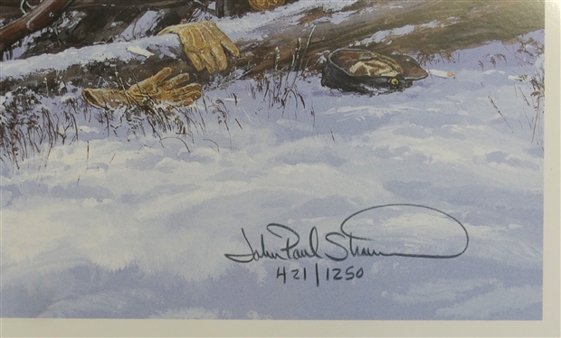 Thompson''s Station Tennessee, March 5, 1863 - By John Paul Strain - Artist Signed Limited Edition Print - Number 421/1250 - Published by Gettysburg Military Publishing - Gettysburg, PA- With...