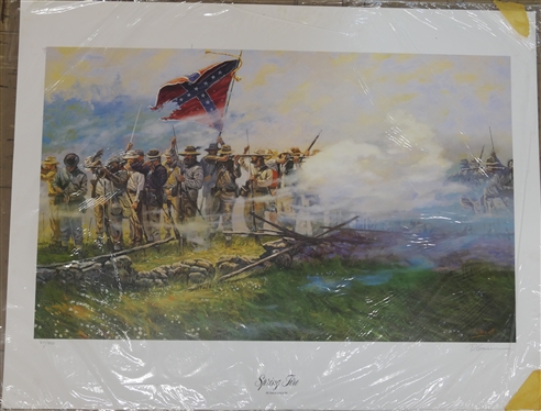 Spring Fire by Dale Gallon - 1984 Limited Edition Artist Signed and Numbered Print - 211/950 - With Certificate of Authenticity - Print Measures 23 By 30 