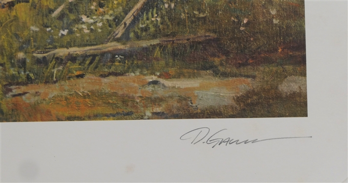 Summer Lightning by Dale Gallon - 1984 Limited Edition Artist Signed and Numbered Print 289/950 - With Certificate of Authenticity - Print Measures 23 by 30 