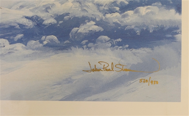 Parker''s Crossroads by John Paul Strain - Artist Signed Limited Edition Print - 520/950 - With Certificate of Authenticity - Newmark Publishing U.S.A. - Print Measures 24 By 31