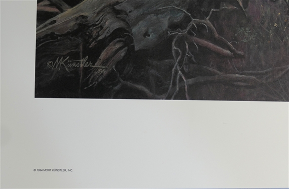 The Last Meeting by Mort Kunstler - Artist Signed Limited Edition Print - Number 745/1500 by American Print Gallery - Gettysburg, PA - With Certificate of Authenticity - Print Measures 24 1/2 by...
