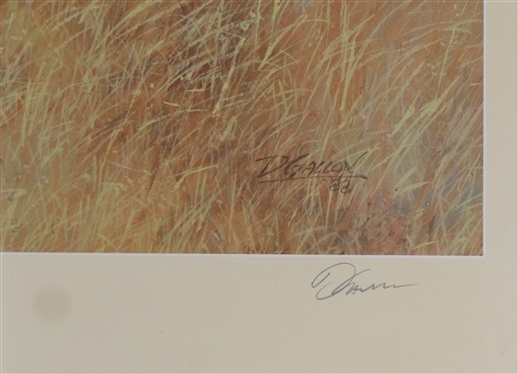 …. Sound the Charge! by Dale Gallon - Limited Edition Signed and Numbered Print 264/950 - Published by Lower Marsh Creek Press - Print Measures 20 3/4 By 30 1/4 - With COA