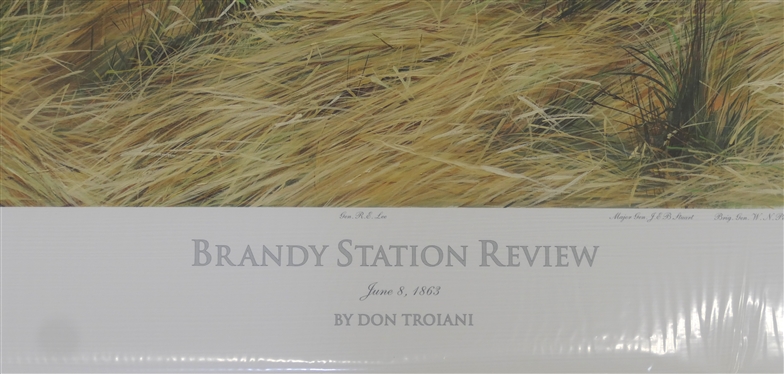 Brandy Station Review June 8, 186 by Don Troiani Artist Signed Limited Edition Numbered Print - 605/1150 - With COA - Print Measures 24 3/4 by 31 